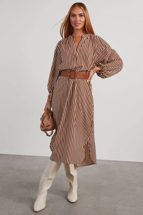 Haljina RAKLINDA BROWN, Boja: smeđa, IVET.HR - MODERNA ODJEĆA