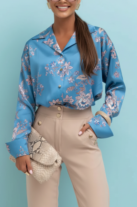 Ženska košulja ILANZANA BLUE, Boja: plava, IVET.HR - MODERNA ODJEĆA