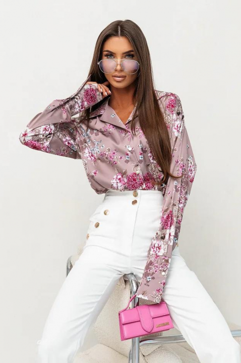 Ženska košulja ILANZANA PUDRA, Boja: pudera, IVET.HR - MODERNA ODJEĆA