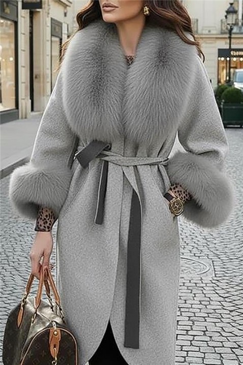 Kaput VANGELSA, Boja: siva, IVET.HR - MODERNA ODJEĆA