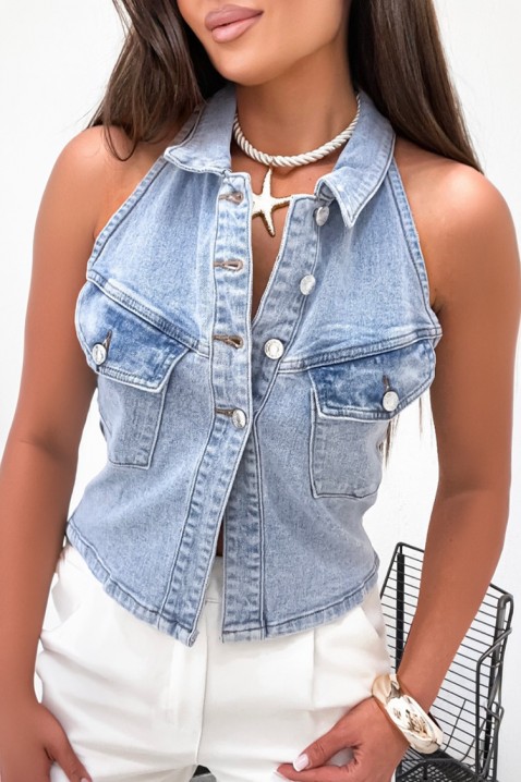 Top OBLENZA, Boja: svijetlo plava, IVET.HR - MODERNA ODJEĆA