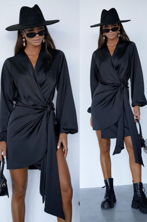 Haljina VEZILIYA, Boja: crna, IVET.HR - MODERNA ODJEĆA