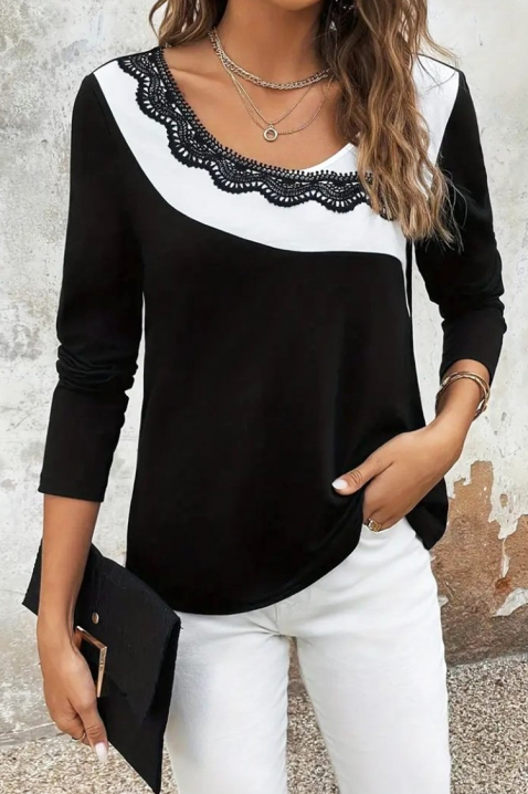 Ženska bluza BLELOLDA, Boja: crna, IVET.HR - MODERNA ODJEĆA