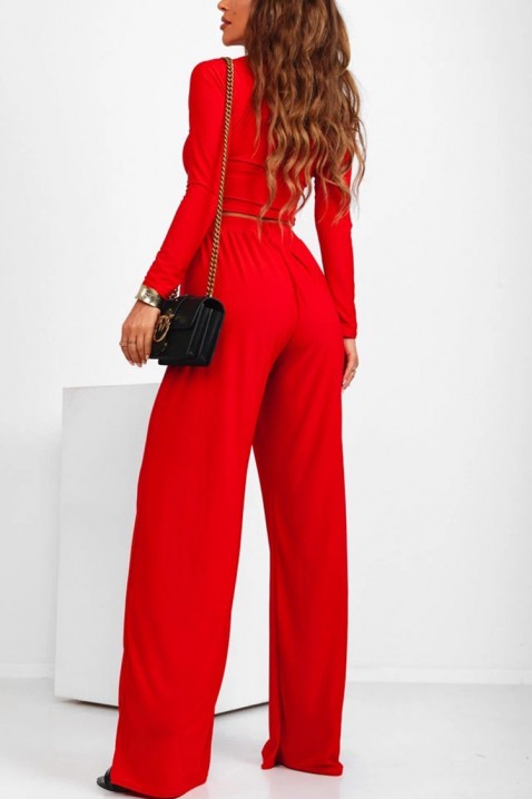 Komplet SHAPRELZA RED, Boja: crvena, IVET.HR - MODERNA ODJEĆA