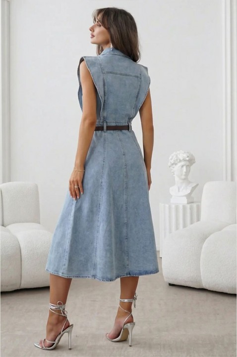 Haljina STILIYANA, Boja: svijetlo plava, IVET.HR - MODERNA ODJEĆA