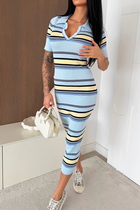 Haljina VANAYA SKY, Boja: svijetlo plava, IVET.HR - MODERNA ODJEĆA