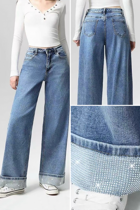 Traperice ELVRINZA, Boja: plava, IVET.HR - MODERNA ODJEĆA