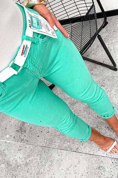 Traperice ZEBRONDA, Boja: tirkizna, IVET.HR - MODERNA ODJEĆA