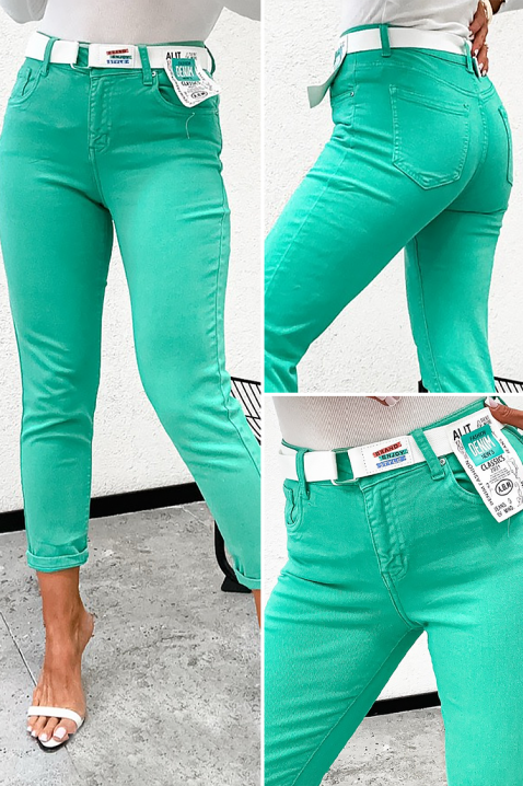 Traperice ZEBRONDA, Boja: tirkizna, IVET.HR - MODERNA ODJEĆA