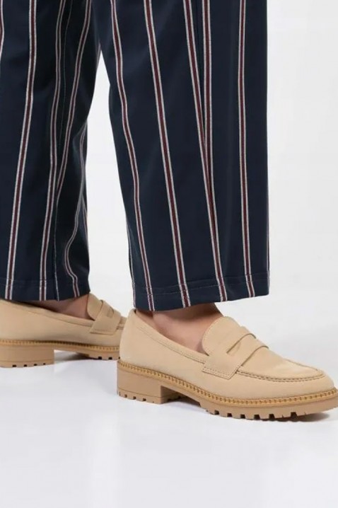 Ženske mokasine MOKANINZA BEIGE, Boja: bež, IVET.HR - MODERNA ODJEĆA