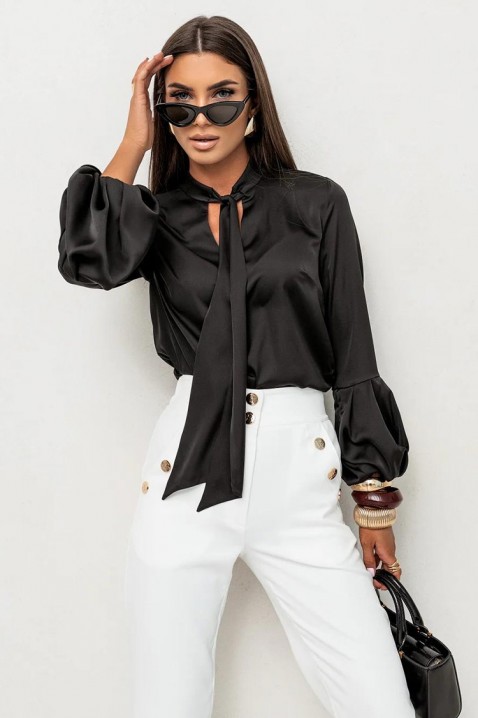 Ženska bluza GERZOLDA BLACK, Boja: crna, IVET.HR - MODERNA ODJEĆA