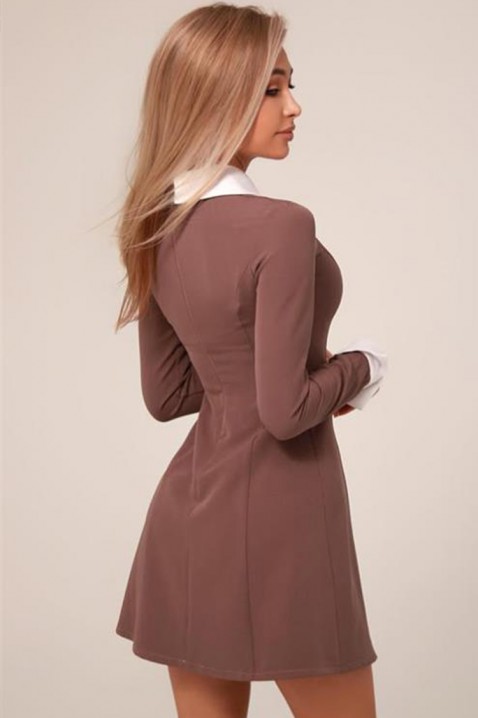 Haljina GENOVANA, Boja: smeđa, IVET.HR - MODERNA ODJEĆA