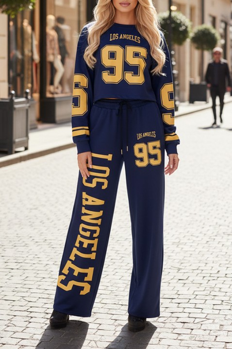 Komplet EVREDINZA NAVY, Boja: tamnoplava, IVET.HR - MODERNA ODJEĆA