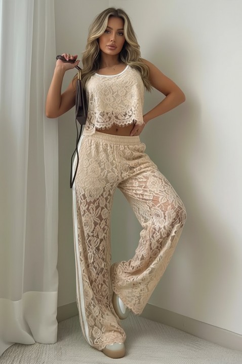 Komplet FLAZILDA BEIGE, Boja: bež, IVET.HR - MODERNA ODJEĆA