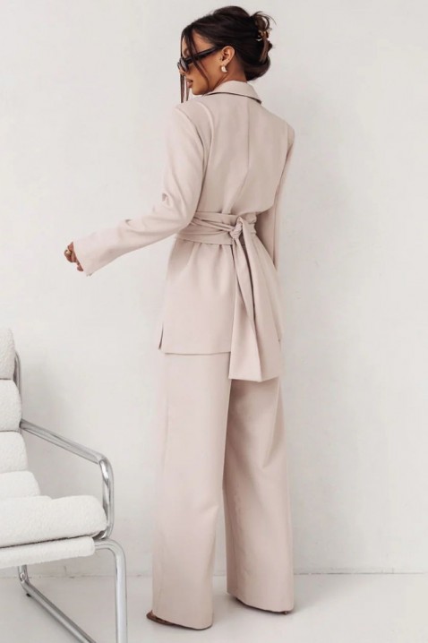 Komplet ELEGANVA ECRU, Boja: drap, IVET.HR - MODERNA ODJEĆA