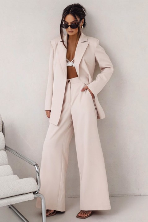 Komplet ELEGANVA ECRU, Boja: drap, IVET.HR - MODERNA ODJEĆA