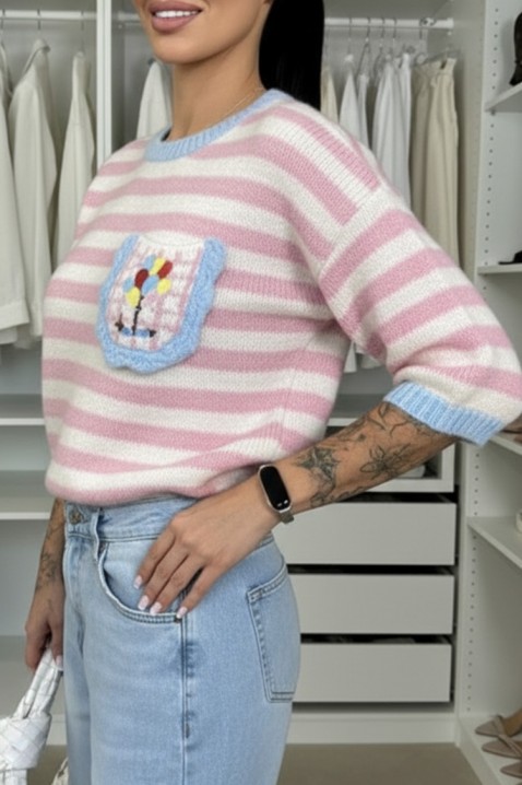 Džemper PLOLELONDA PUDRA, Boja: pudera, IVET.HR - MODERNA ODJEĆA