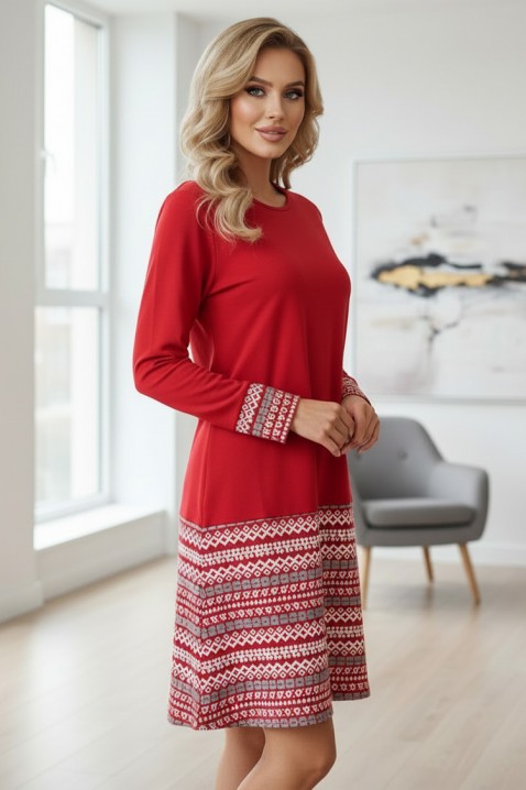 Haljina BLORELGA RED, Boja: crvena, IVET.HR - MODERNA ODJEĆA