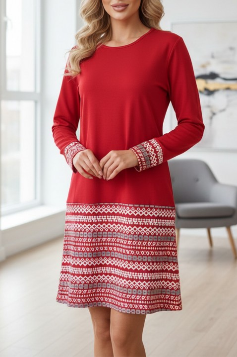 Haljina BLORELGA RED, Boja: crvena, IVET.HR - MODERNA ODJEĆA