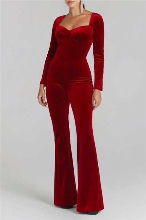 Kombinezon BAGRONSA RED, Boja: crvena, IVET.HR - MODERNA ODJEĆA