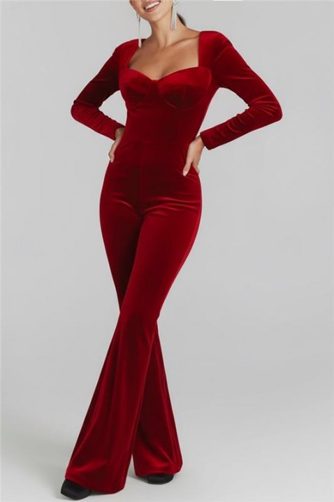 Kombinezon BAGRONSA RED, Boja: crvena, IVET.HR - MODERNA ODJEĆA