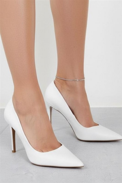 Ženske cipele MELANIYA WHITE, Boja: bijela, IVET.HR - MODERNA ODJEĆA