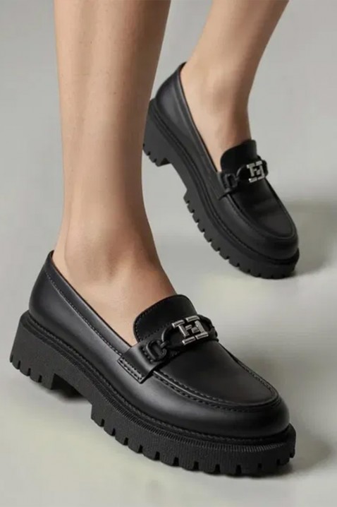 Ženske moksine TROVERLMA, Boja: crna, IVET.HR - MODERNA ODJEĆA