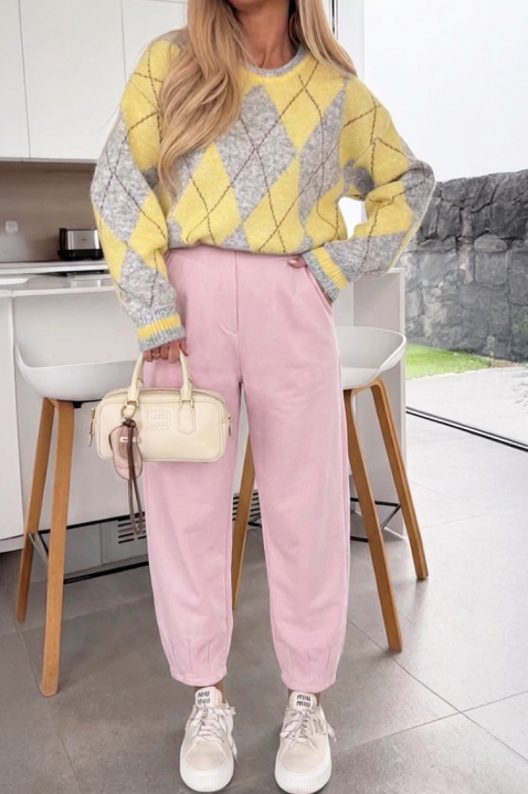 Hlače DLOLENZA PUDRA, Boja: pudera, IVET.HR - MODERNA ODJEĆA