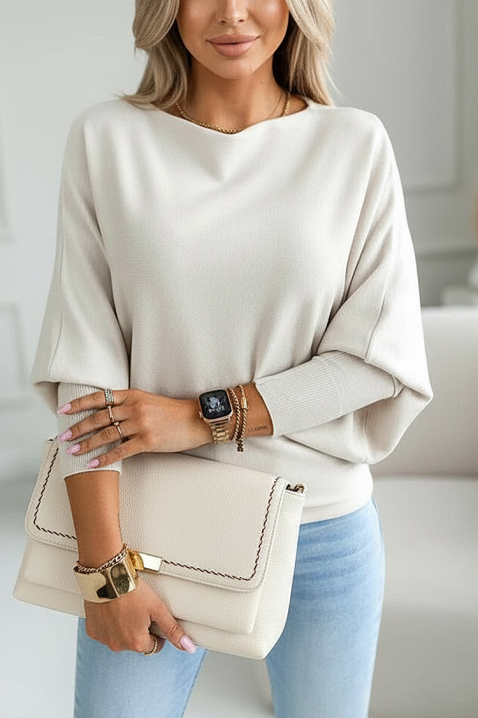 Ženska bluza GLIMONZA ECRU, Boja: drap, IVET.HR - MODERNA ODJEĆA