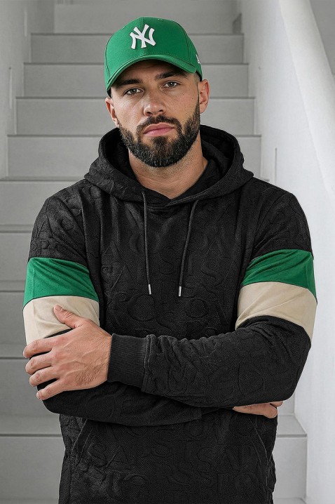 Muška dukserica ELZONO, Boja: crna, IVET.HR - MODERNA ODJEĆA