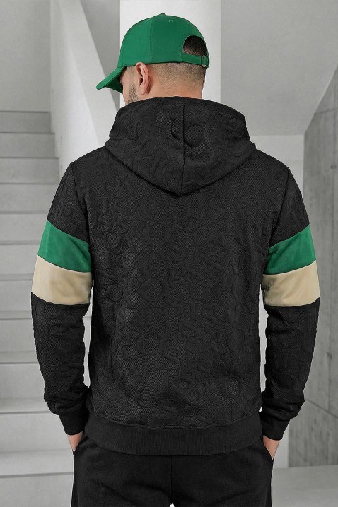 Muška dukserica ELZONO, Boja: crna, IVET.HR - MODERNA ODJEĆA