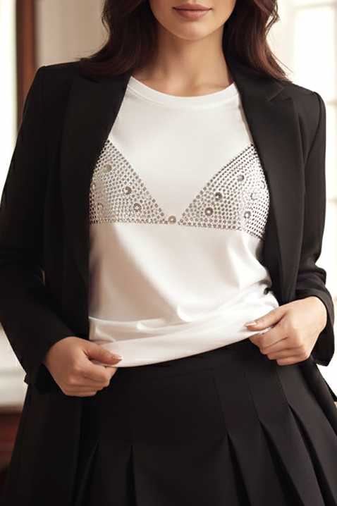 Majica BOJANA, Boja: bijela, IVET.HR - MODERNA ODJEĆA