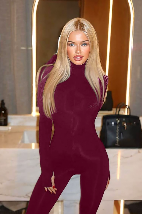 Kombinezon AROZELDA BORDO, Boja: bordo, IVET.HR - MODERNA ODJEĆA