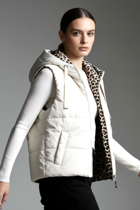 Prsluk CLERMONA WHITE, Boja: bijela, IVET.HR - MODERNA ODJEĆA