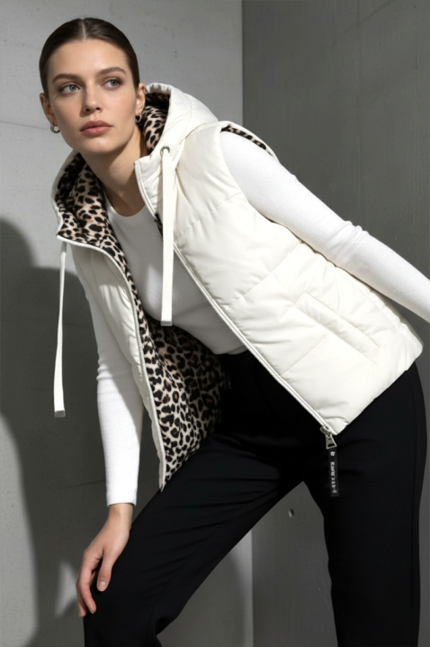 Prsluk CLERMONA WHITE, Boja: bijela, IVET.HR - MODERNA ODJEĆA