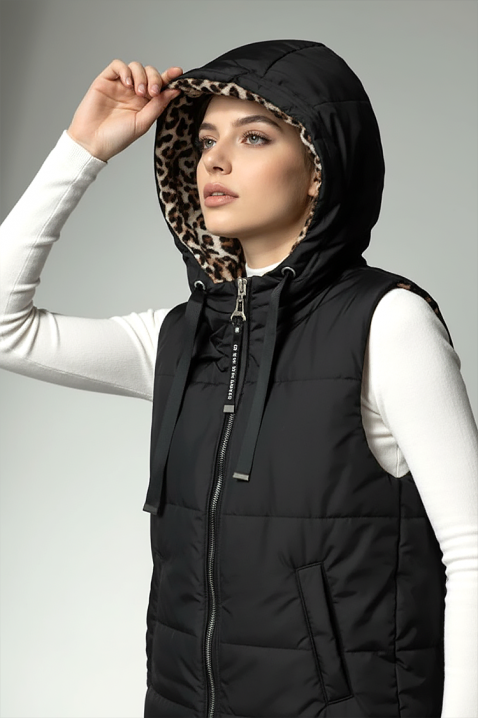 Prsluk CLERMONA BLACK, Boja: crna, IVET.HR - MODERNA ODJEĆA