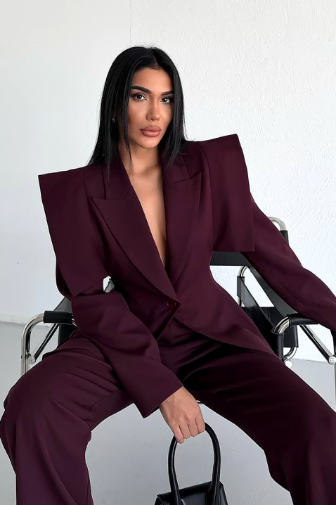 Komplet GORMELTA BORDO, Boja: bordo, IVET.HR - MODERNA ODJEĆA