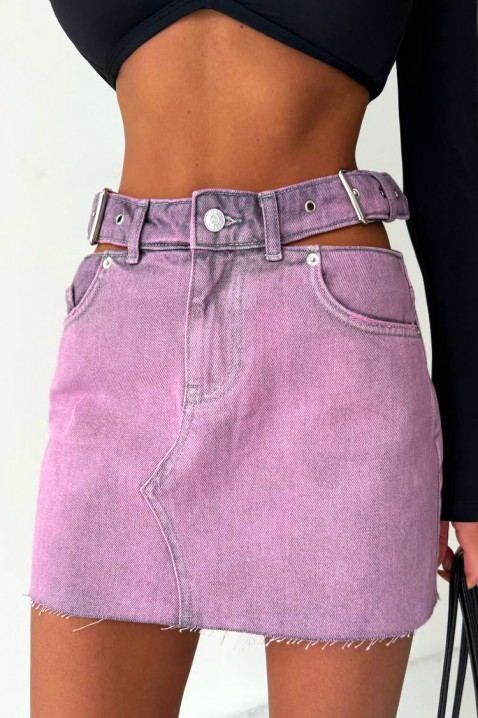 Suknja STRAVILDA LILA, Boja: ljubičasta, IVET.HR - MODERNA ODJEĆA