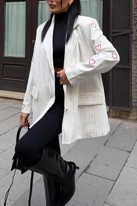 Sako NARILZA WHITE, Boja: bijela, IVET.HR - MODERNA ODJEĆA