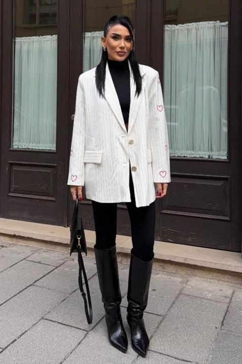 Sako NARILZA WHITE, Boja: bijela, IVET.HR - MODERNA ODJEĆA