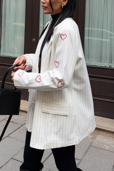 Sako NARILZA WHITE, Boja: bijela, IVET.HR - MODERNA ODJEĆA