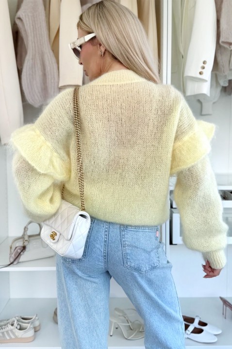 Džemper MEHORZA YELLOW, Boja: žuta, IVET.HR - MODERNA ODJEĆA