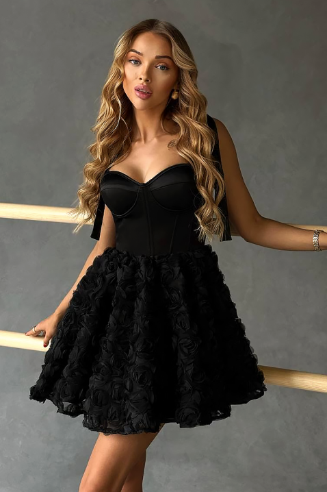 Haljina OPREDONA BLACK, Boja: crna, IVET.HR - MODERNA ODJEĆA