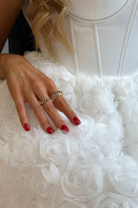 Haljina OPREDONA WHITE, Boja: bijela, IVET.HR - MODERNA ODJEĆA