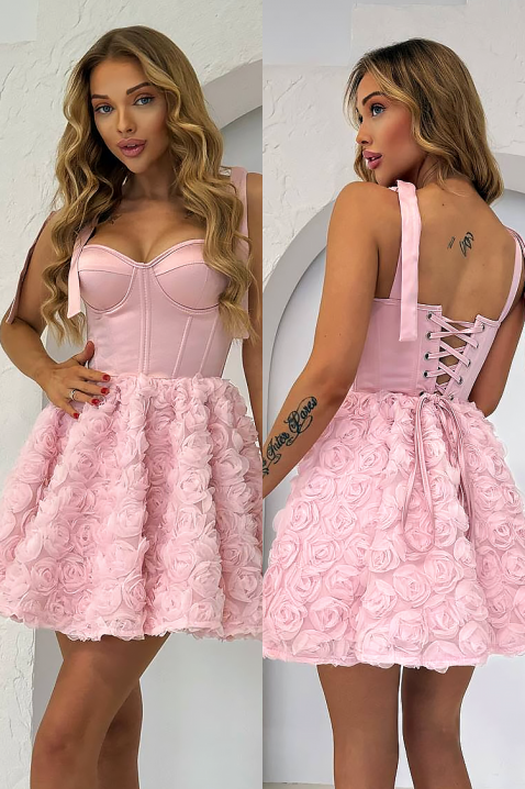 Haljina OPREDONA PINK, Boja: roza, IVET.HR - MODERNA ODJEĆA