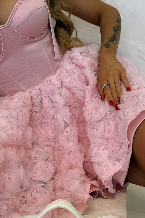 Haljina OPREDONA PINK, Boja: roza, IVET.HR - MODERNA ODJEĆA