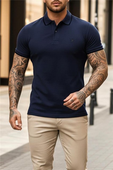 Muška majica MORIFO NAVY, Boja: tamnoplava, IVET.HR - MODERNA ODJEĆA