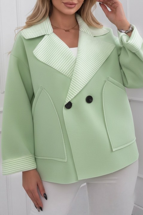 Kaput VOLENDILA MINT, Boja: mente, IVET.HR - MODERNA ODJEĆA