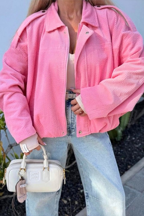 Jakna MEZERA, Boja: roza, IVET.HR - MODERNA ODJEĆA