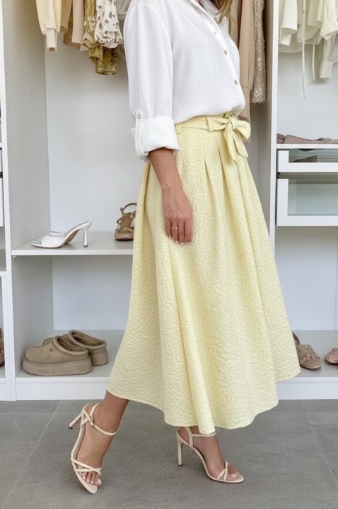 Suknja PROLENZA YELLOW, Boja: žuta, IVET.HR - MODERNA ODJEĆA